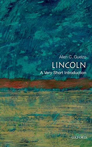 Book cover for "Lincoln: A Very Short Introduction" with abstract painting.