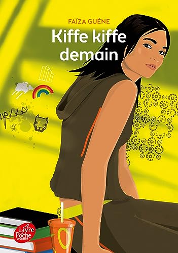 Yellow book cover with illustration of a young woman in profile.
