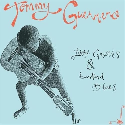 Album cover art showing a person playing an acoustic guitar on light blue background.