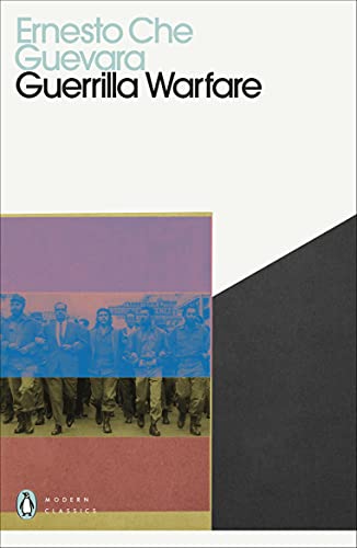 Book cover of Guerrilla Warfare by Ernesto Che Guevara featuring a group of soldiers.
