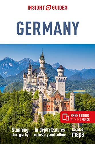 Insight Guides Germany travel book cover featuring Neuschwanstein Castle.