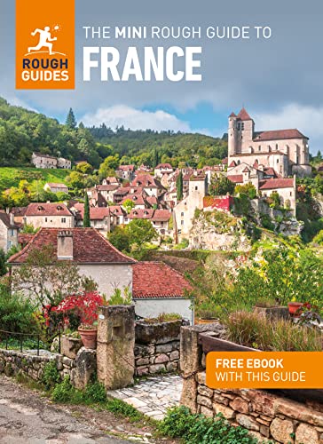 Book cover for The Mini Rough Guide to France featuring a scenic French village.