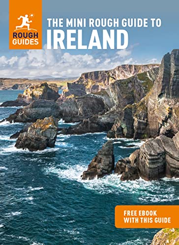 Cover of “The Mini Rough Guide to Ireland” featuring coastal cliffs.