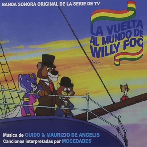 CD cover for “La Vuelta Al Mundo De Willy Fog” cartoon soundtrack.