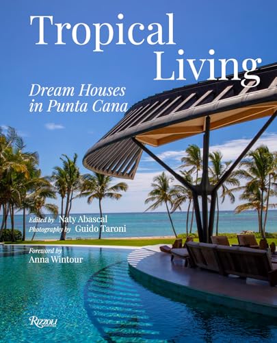 Book cover featuring a modern house, palm trees, and a turquoise pool.