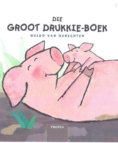 Children’s book cover featuring two pink pigs, illustrated style.