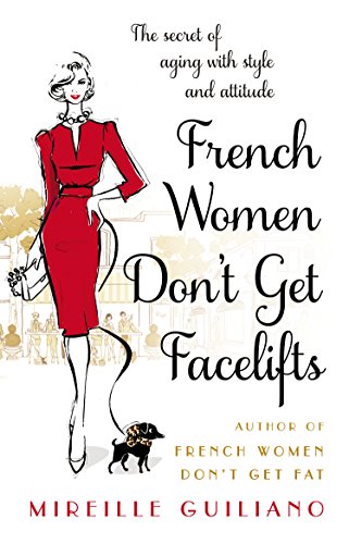 Book cover: illustrated woman in red dress with a small dog.