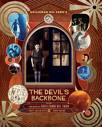 Book cover for "The Devil's Backbone" featuring a boy in front of a doorway.