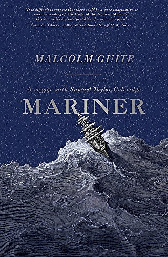 Book cover featuring a sailing ship on dark, textured waves against a starry sky.