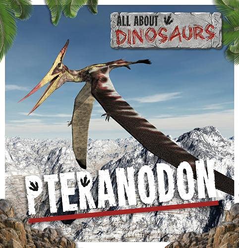Book cover featuring a Pteranodon flying over a mountainous landscape.