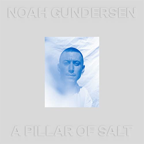 Album cover featuring a blue-tinted portrait of Noah Gundersen against a light gray background.