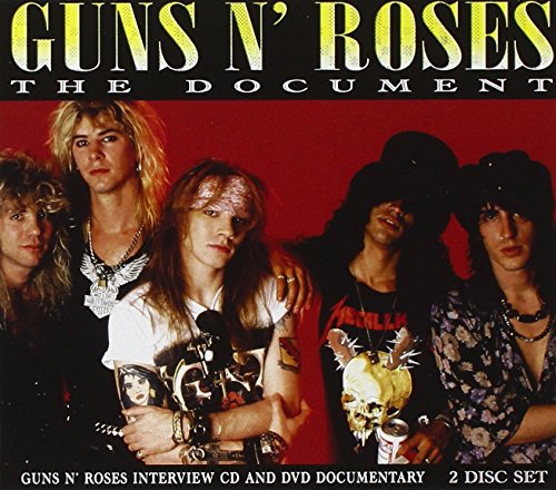 Guns N' Roses album cover featuring the band members in a group portrait.