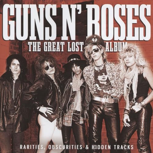 Guns N' Roses album cover featuring band members in a vintage photograph.