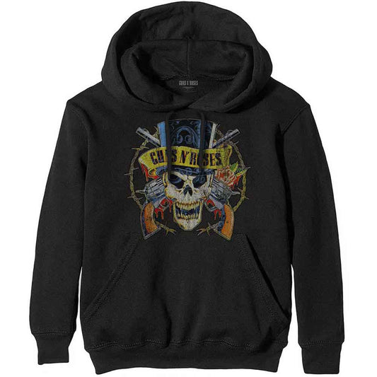 Guns N' Roses hoodie, XX-Large, featuring a top hat graphic.