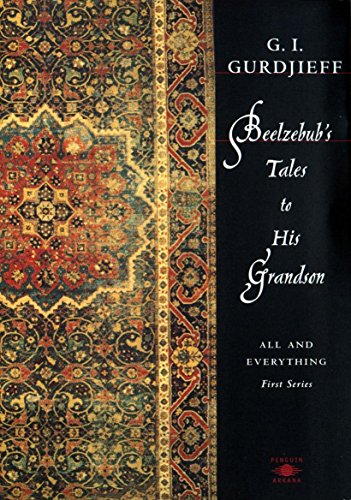 Book cover with ornate red rug design and white title text.