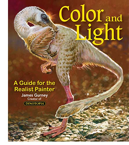 Book cover featuring a feathered dinosaur preening itself against a warm, textured background.