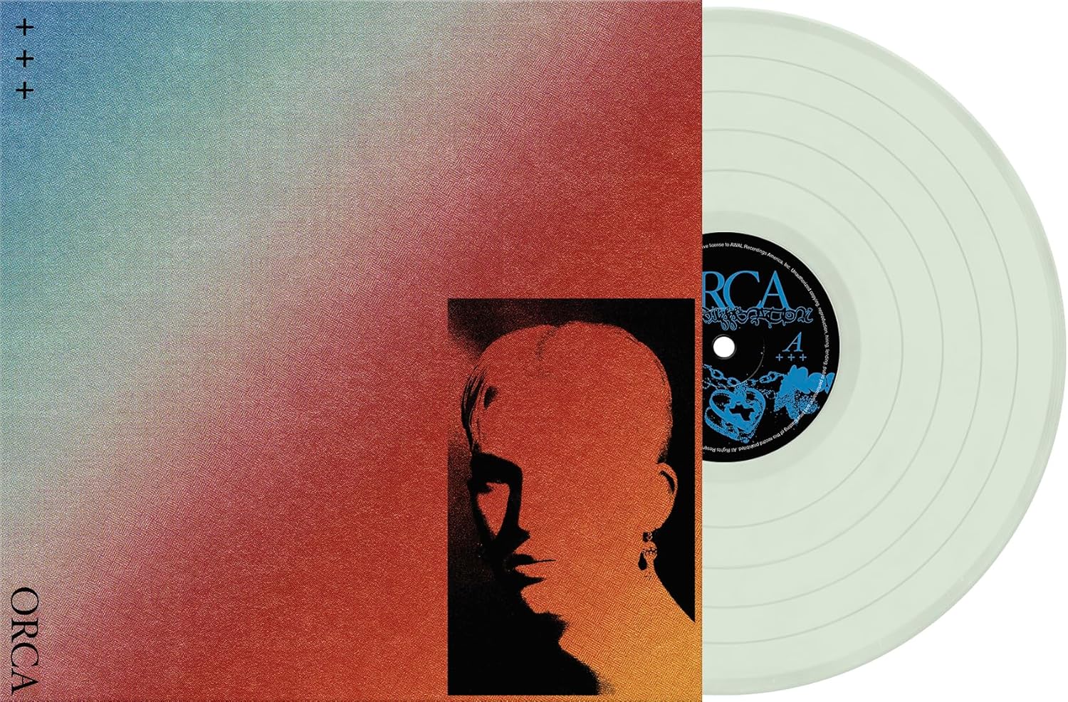 Vinyl record of Gus Dapperton's "Orca (deluxe)" with barcode visible.
