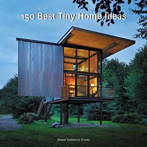 Book cover featuring a modern, small house surrounded by trees.