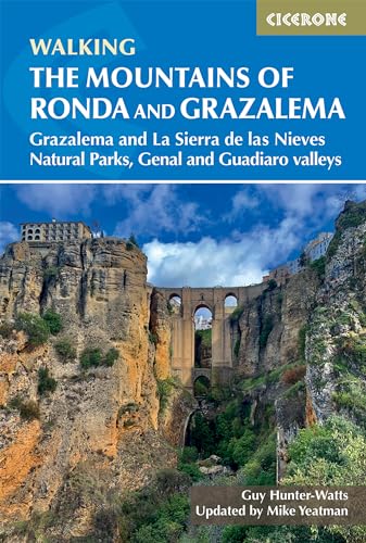Book cover depicting a stone bridge over a deep canyon in Ronda, Spain.