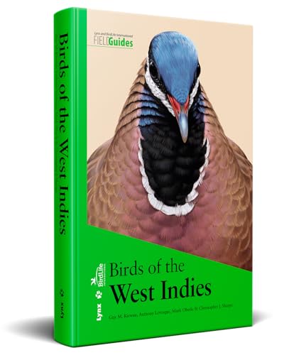Book cover featuring a scaled pigeon, titled "Birds of the West Indies".