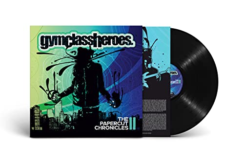 Gym Class Heroes album cover and black vinyl record displayed.
