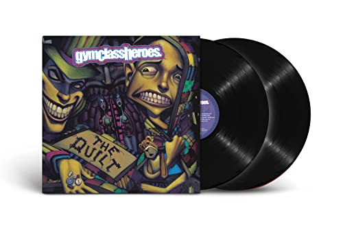 Gym Class Heroes’ “The Quilt” vinyl record with colorful cover art.