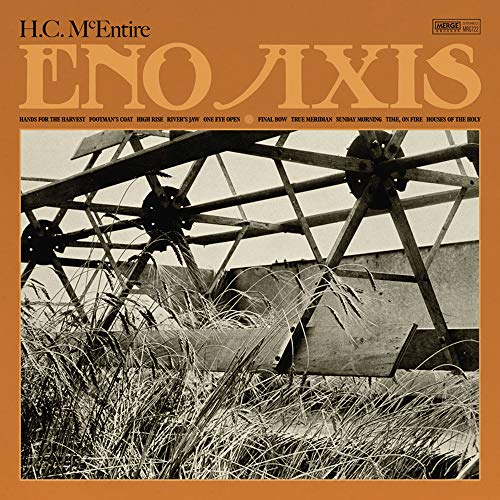 CD cover for H.C. McEntyre’s “Eno Axis” featuring a biplane propeller.