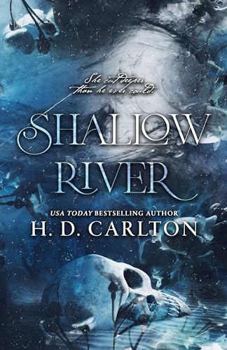 Book cover with serene river scene, possibly featuring water, trees, and soft natural colors.