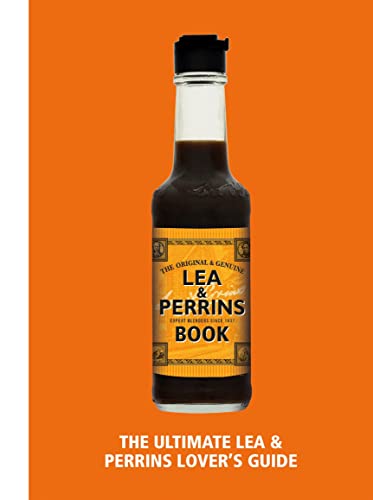 Book cover featuring a Lea & Perrins sauce bottle on an orange background.