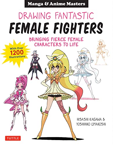 Book cover featuring manga-style illustrations of dynamic female characters.