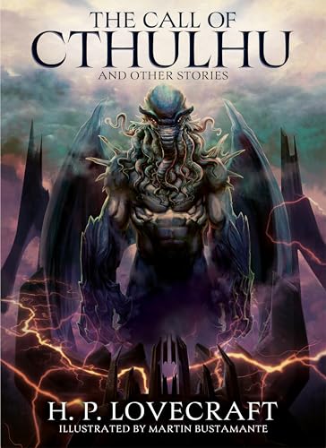 Book cover featuring a monstrous, tentacled creature with stormy background.