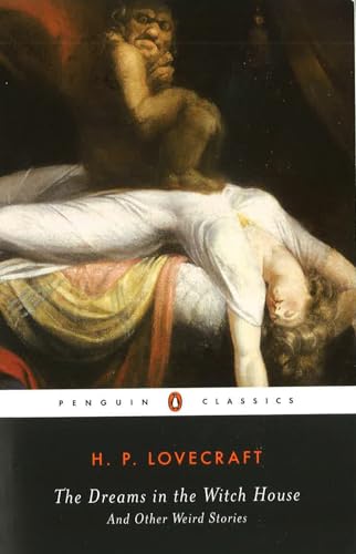Book cover depicting a disturbing, classical-style painting of a figure and a woman.