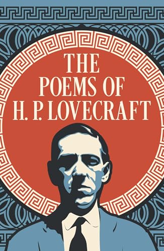 Book cover featuring a stylized portrait of H. P. Lovecraft inside a circular frame.