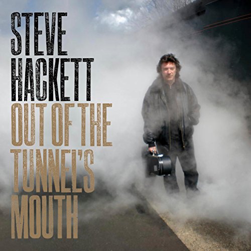 Steve Hackett album cover with artist portrait and smoky tunnel imagery.