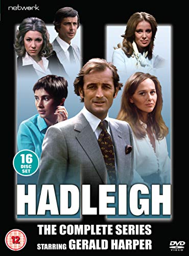 DVD cover for "Hadleigh: The Complete Series" featuring a cast portrait.
