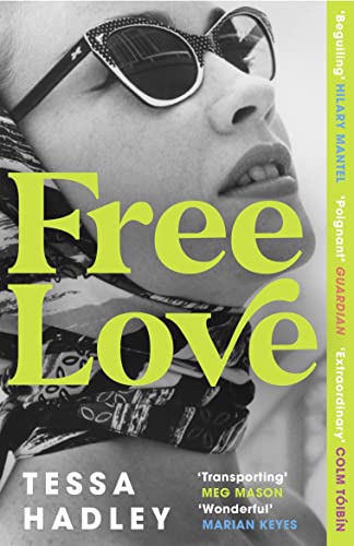 Book cover featuring a black and white close-up of a woman wearing sunglasses.