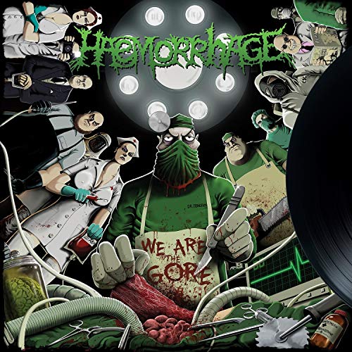 CD cover art: grotesque medical scene with surgical tools and figures.