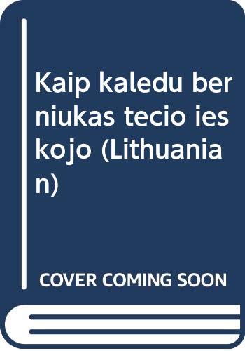 Dark blue book cover with white Lithuanian title text, "cover coming soon".