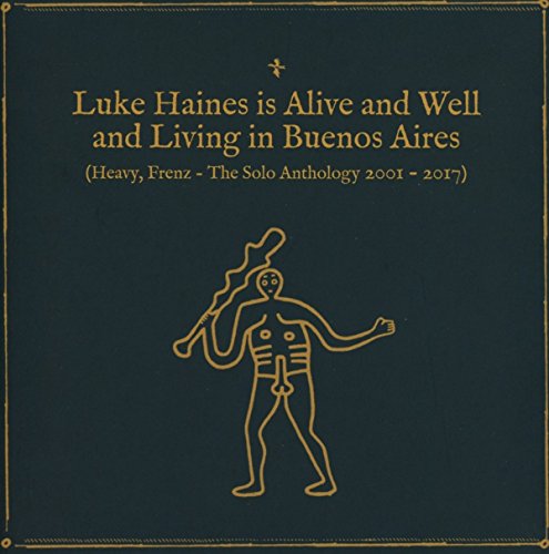 Dark green CD cover with gold text and a gold line drawing of a figure.