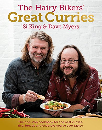 Cookbook cover featuring Si King and Dave Myers, “The Hairy Bikers”.