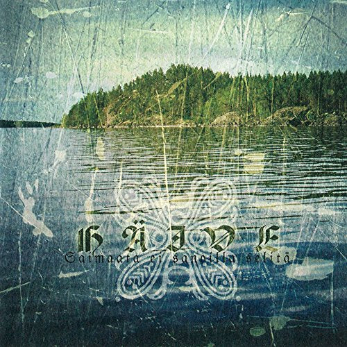 CD cover with a forest landscape and ornate, stylized text.