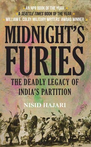 Book cover: “Midnight’s Furies” depicts historical crowds and conflict.