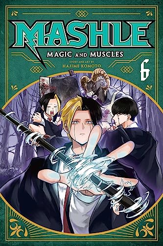 Manga cover featuring characters in a forest with a ram-headed creature and magical effects.
