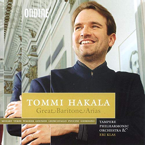 CD cover featuring Tommi Hakala, a smiling baritone singer.