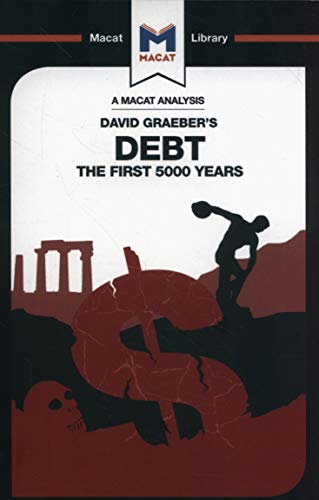 Book cover for “Debt: The First 5,000 Years” with a dollar sign image.