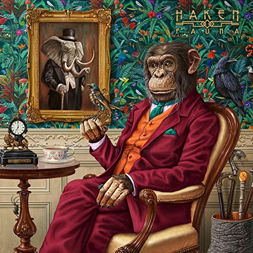 CD cover: anthropomorphic animals in formal wear, ornate setting.