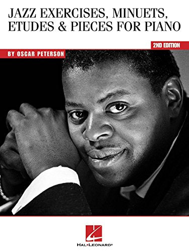 Piano book cover featuring jazz musician Oscar Peterson, 2nd edition.