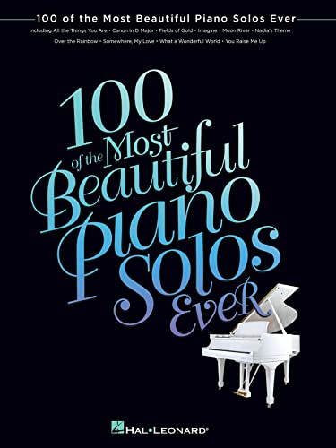 Sheet music book cover with large title and image of a grand piano.