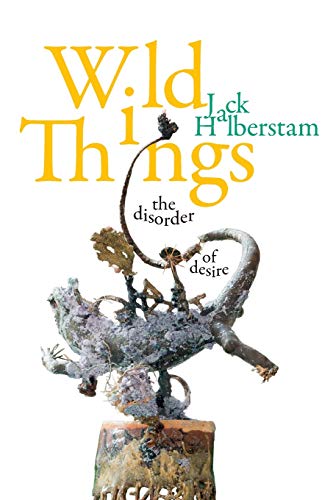 Book cover with gold lettering, a lizard, and botanical illustrations.