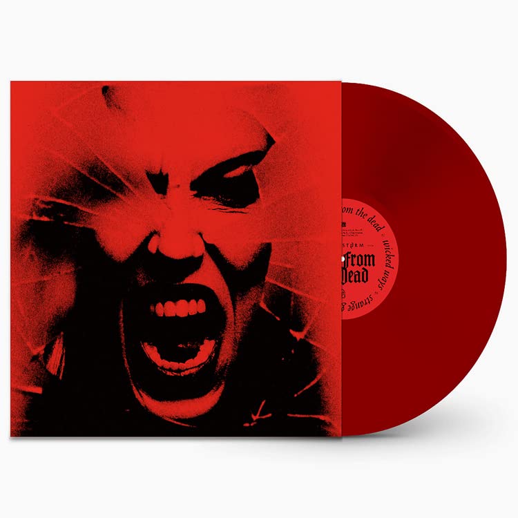 Halestorm “Back From the Dead” vinyl record, translucent ruby red color.